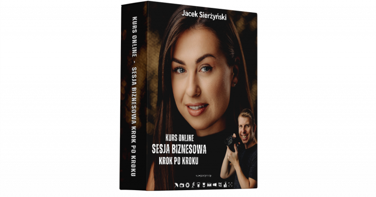 Okładka mini-kursu sesji biznesowej Cinematic Headshot